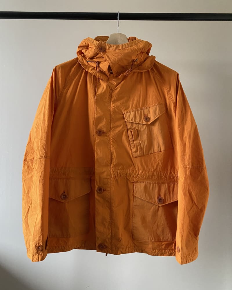 TEN C Mid-Layer Hooded Smock — Clementine · 50
