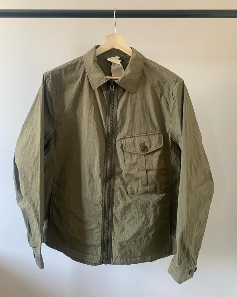 TEN C Mid-Layer Zip — Olive · XXL