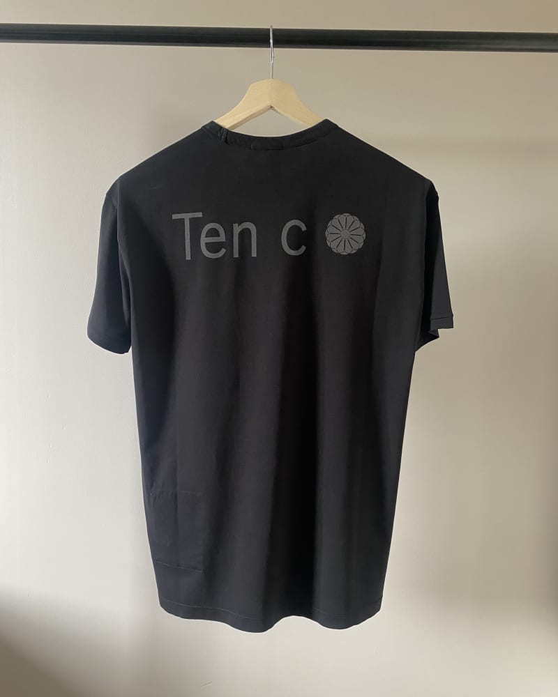 TEN C Reflective Back T-Shirt — Black · XL