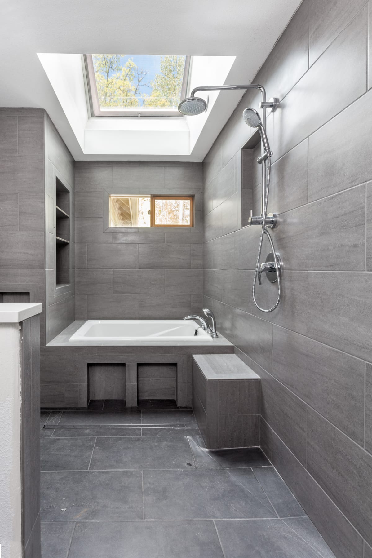 Fixtures, trim, and final details during a HousePro bathroom remodel