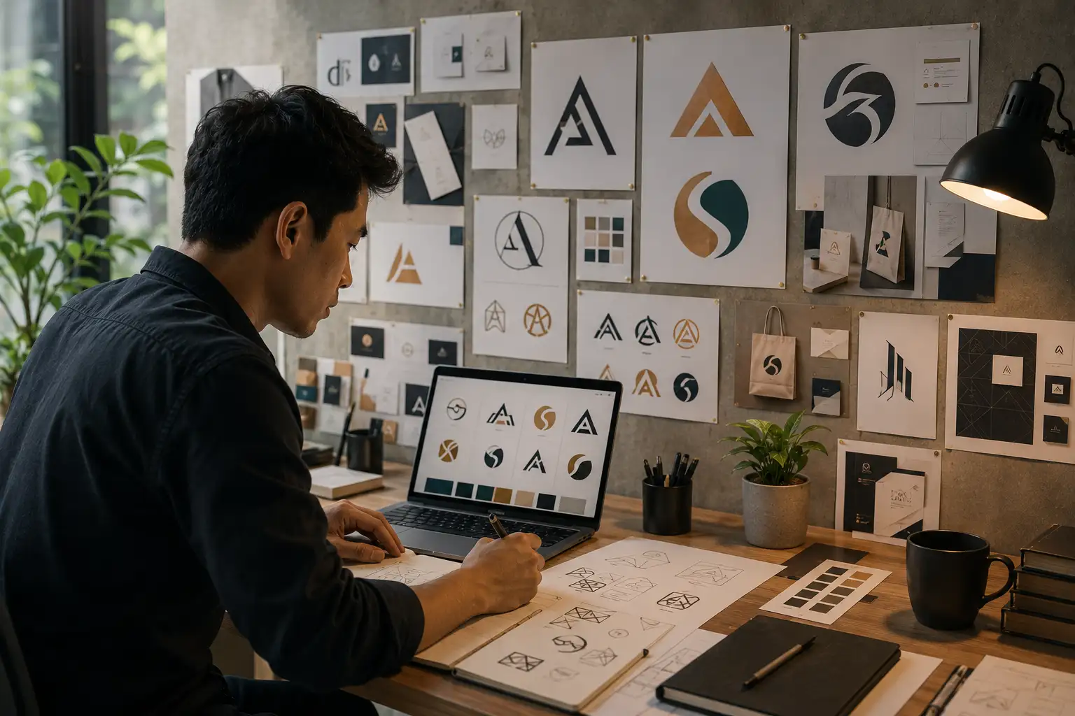 Visual Architecture and Naming Philosophy in Business Branding