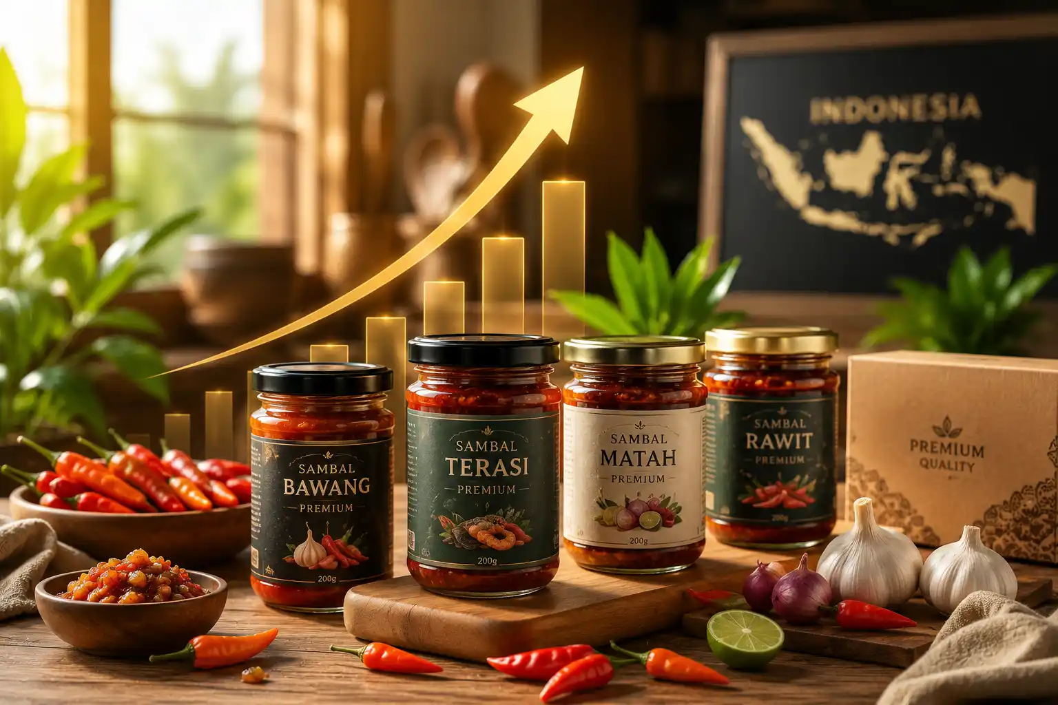 Decoding the Premium Bottled Chili Paste Market Surge in Indonesia
