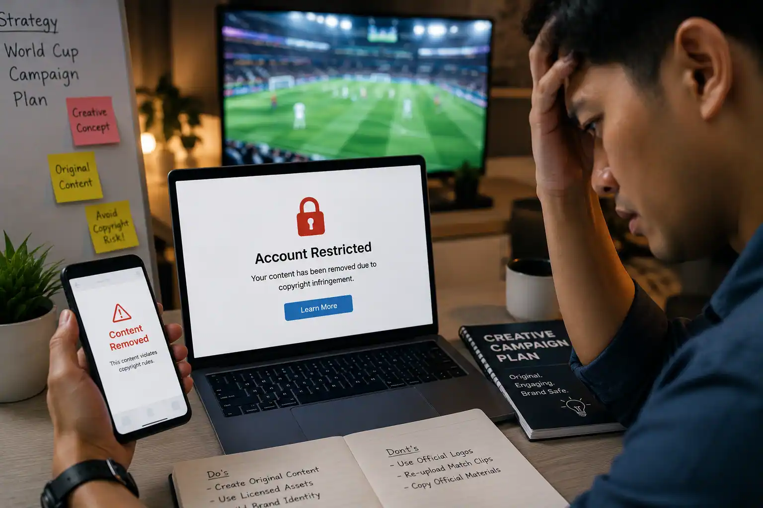 World Cup Content Copyright Traps for Brands