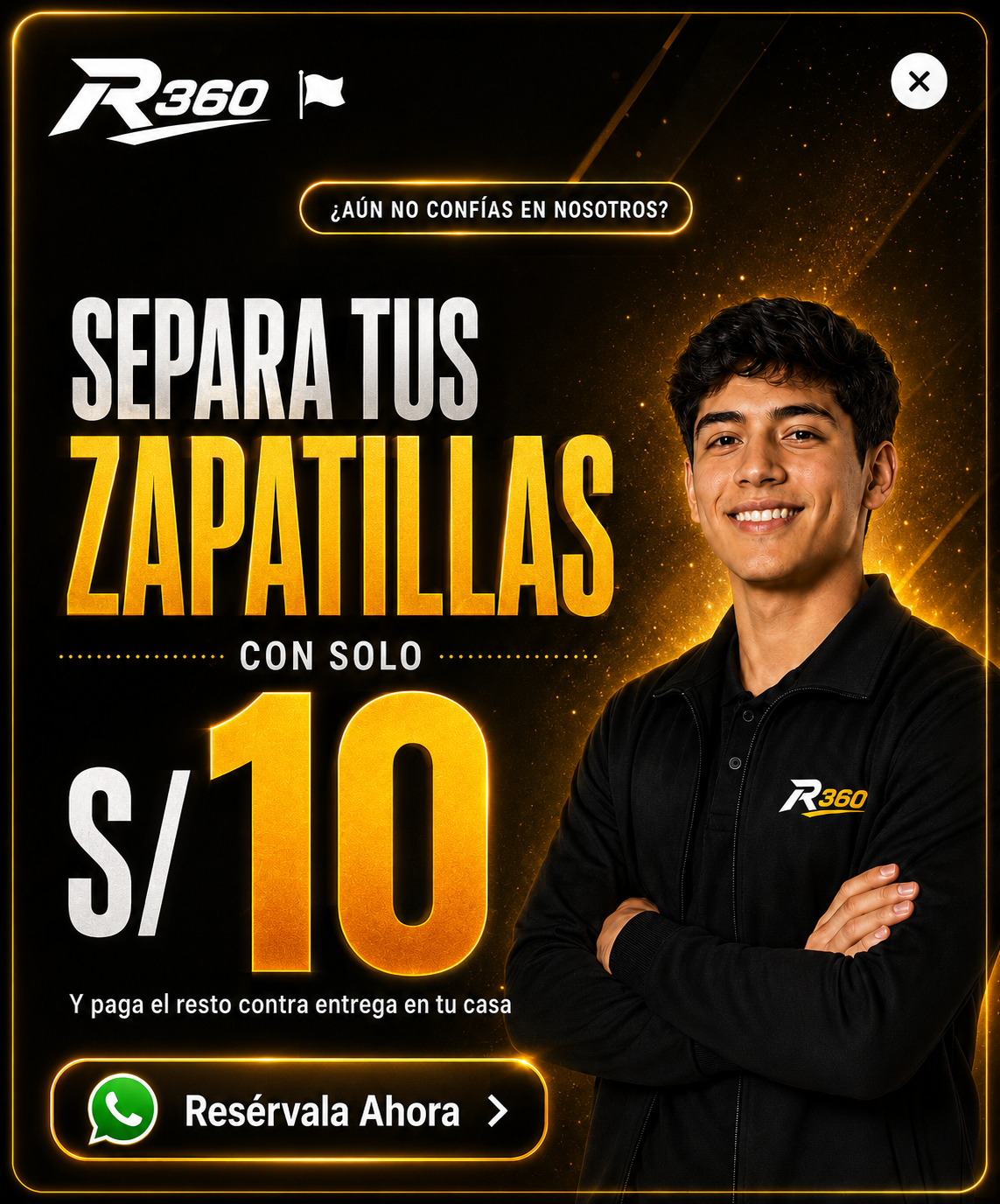Separa tus zapatillas con S/10
