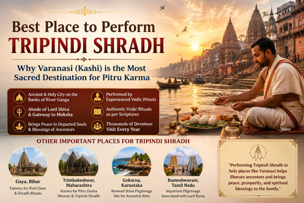 Tripindi Shradh Puja Cost 2026: Complete Guide to Price, Benefits, Rituals & Booking