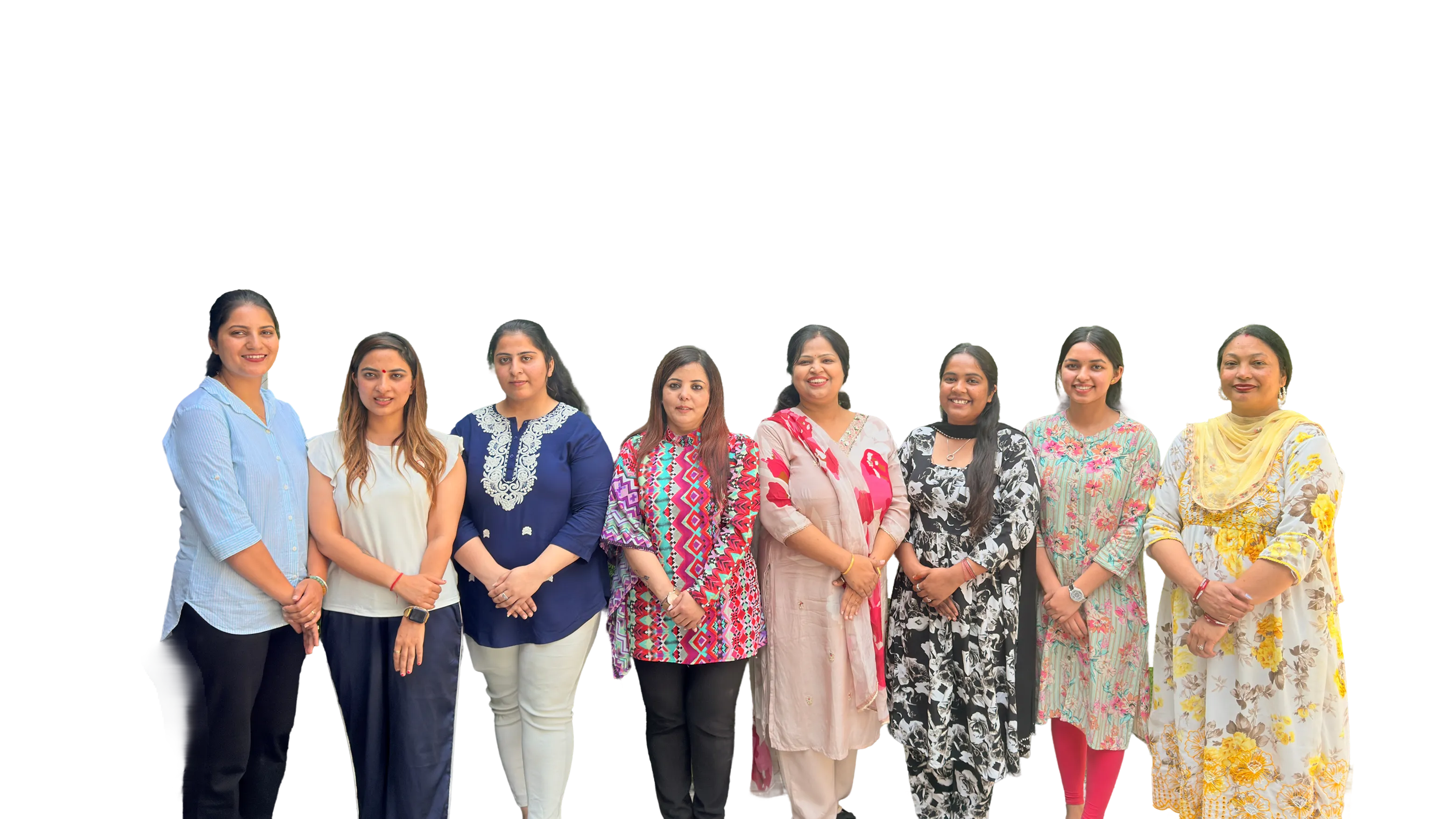 Students and teachers at JK Little Columbus School, Amritsar