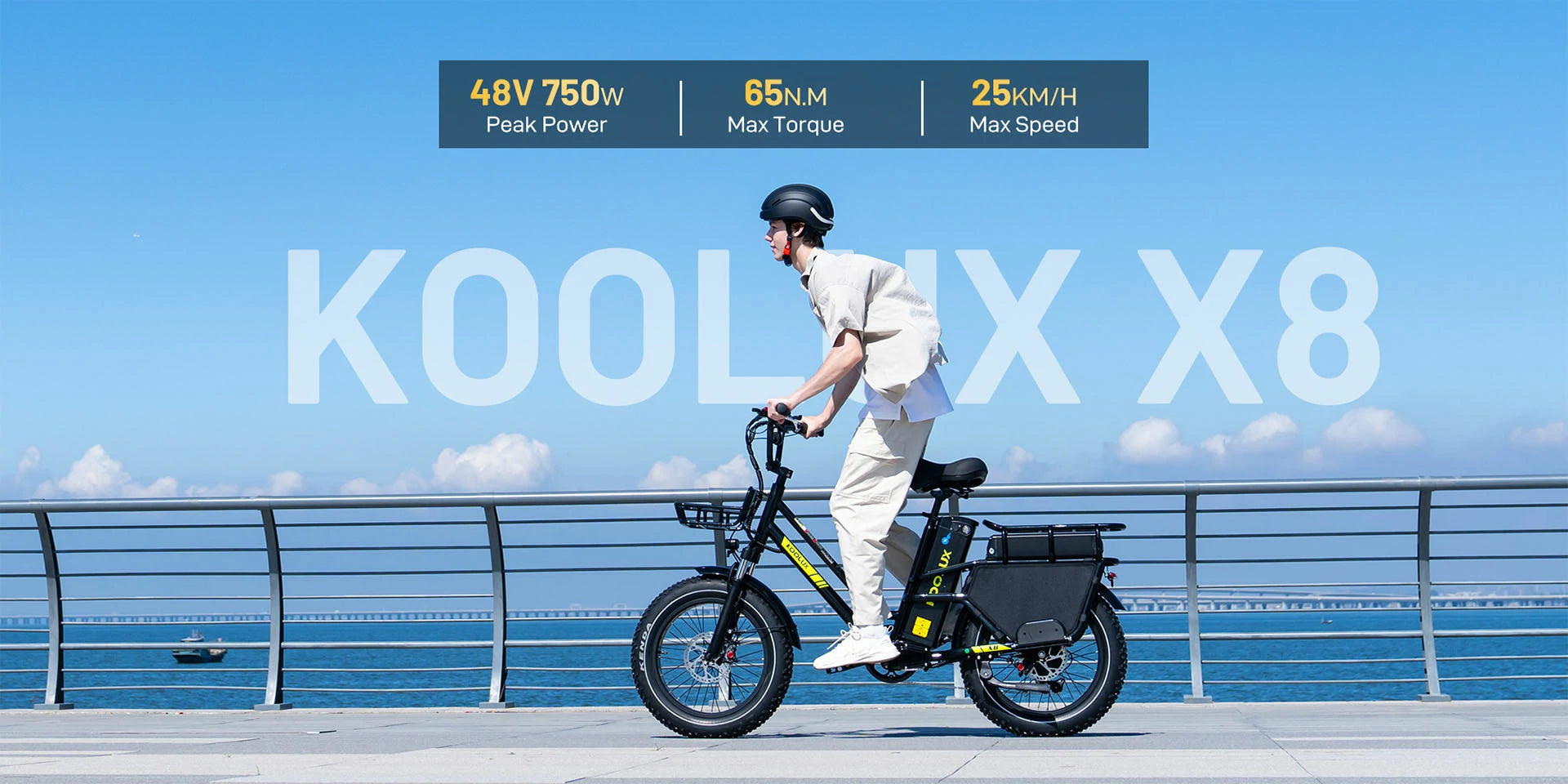 KOOLUX X8 (UK) Electric Bike feature