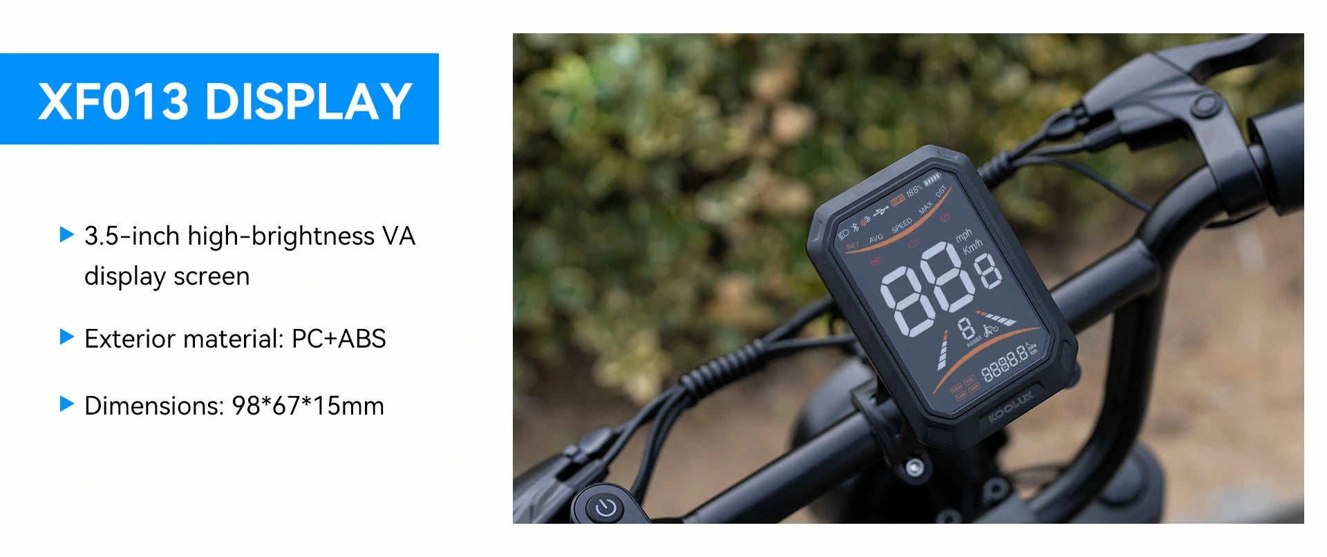 KOOLUX_X9_Mini 250W_48V_13Ah_60_80km_electric_bike_feature_5