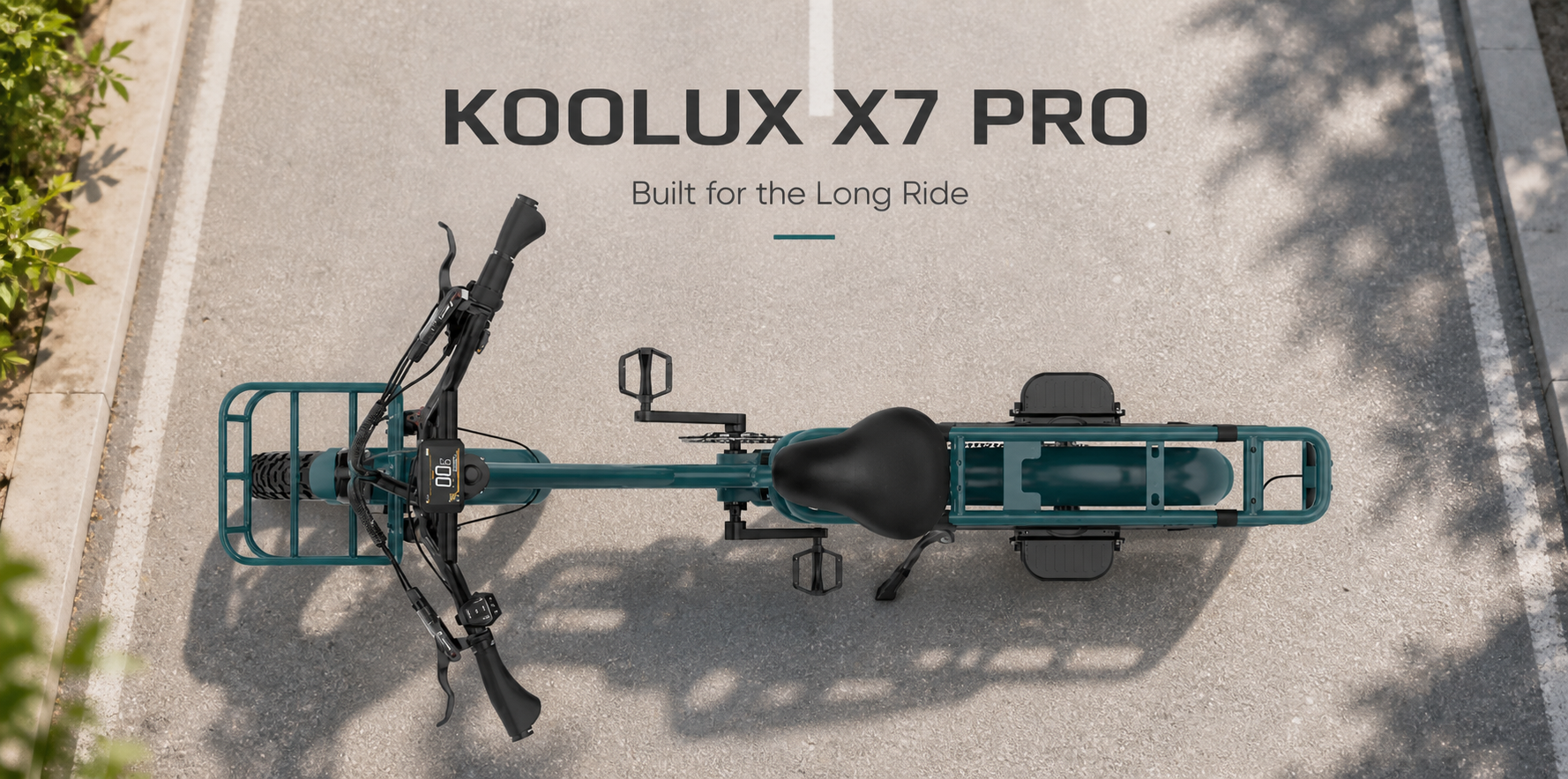 KOOLUX X7 PRO 48V 25AH With NFC | 250W | 48V 25Ah | 80-120KM main bike view