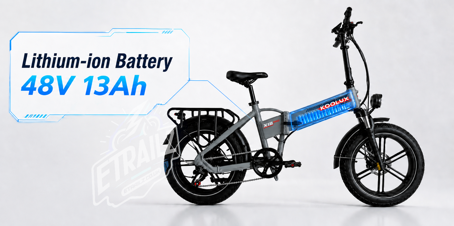 KOOLUX X12 | 250W | 48V 13Ah | 55-120KM main bike view