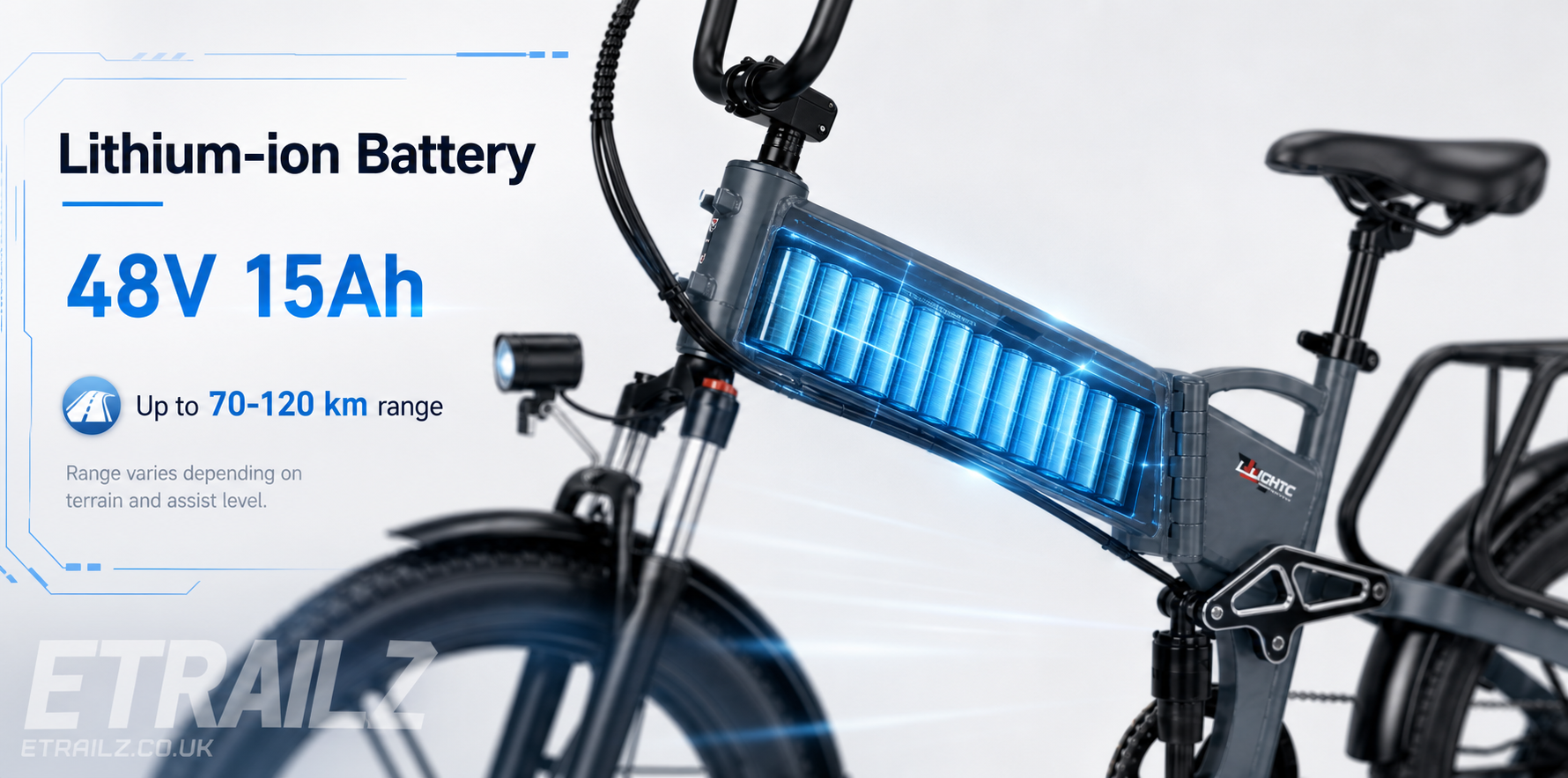 KOOLUX X12 PRO | 250W | 48V 15Ah | 25 KM/H main bike view