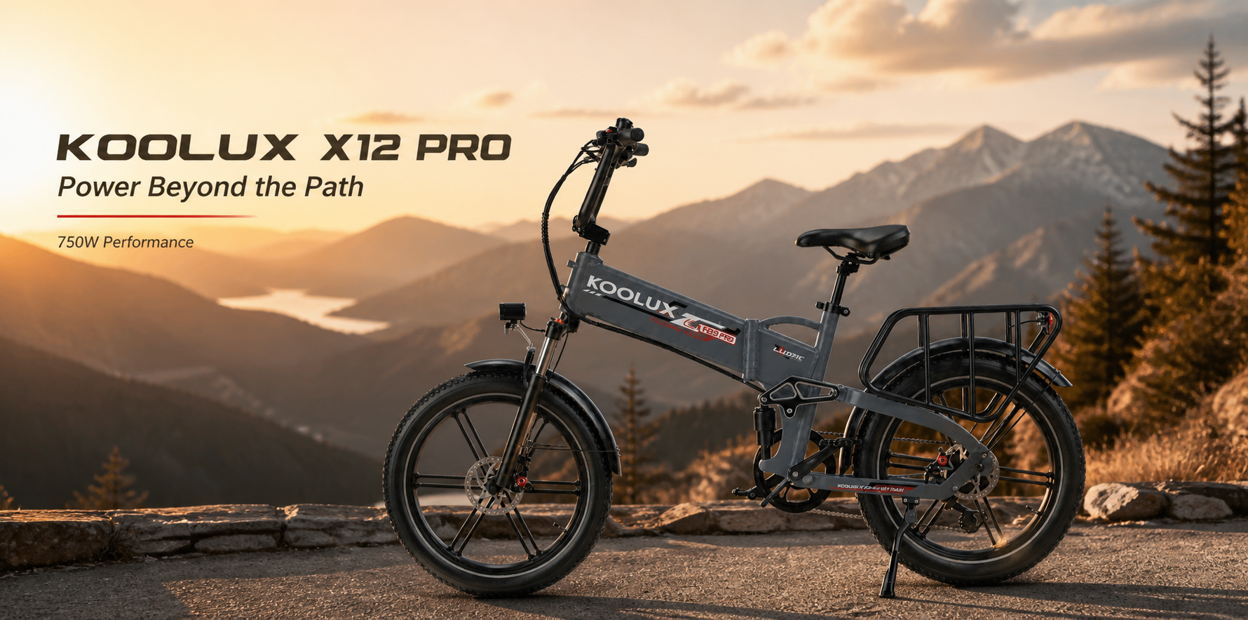 KOOLUX X12 PRO | 250W | 48V 15Ah | 25 KM/H main bike view