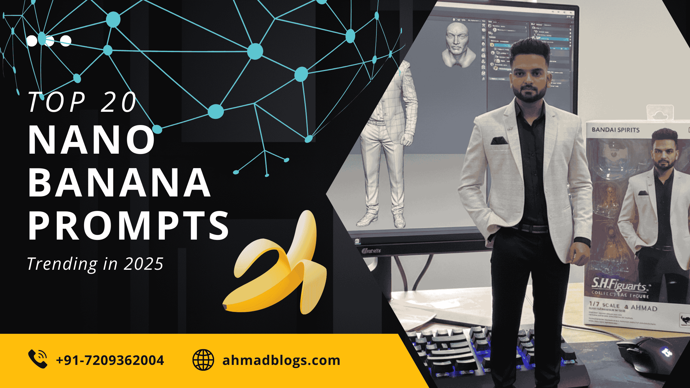 Top 20 Nano Banana Prompts for Viral Figurines in 2025 🍌
