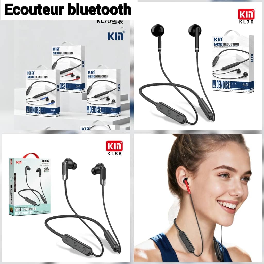 Ecouteur bluetooth autour de cou