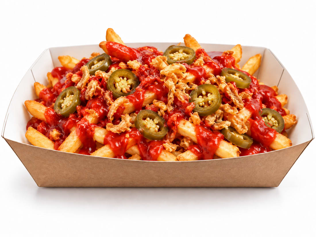 Acı Soslu Çıtır Patates-