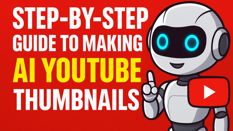 Step-by-Step Guide to Making AI YouTube Thumbnails