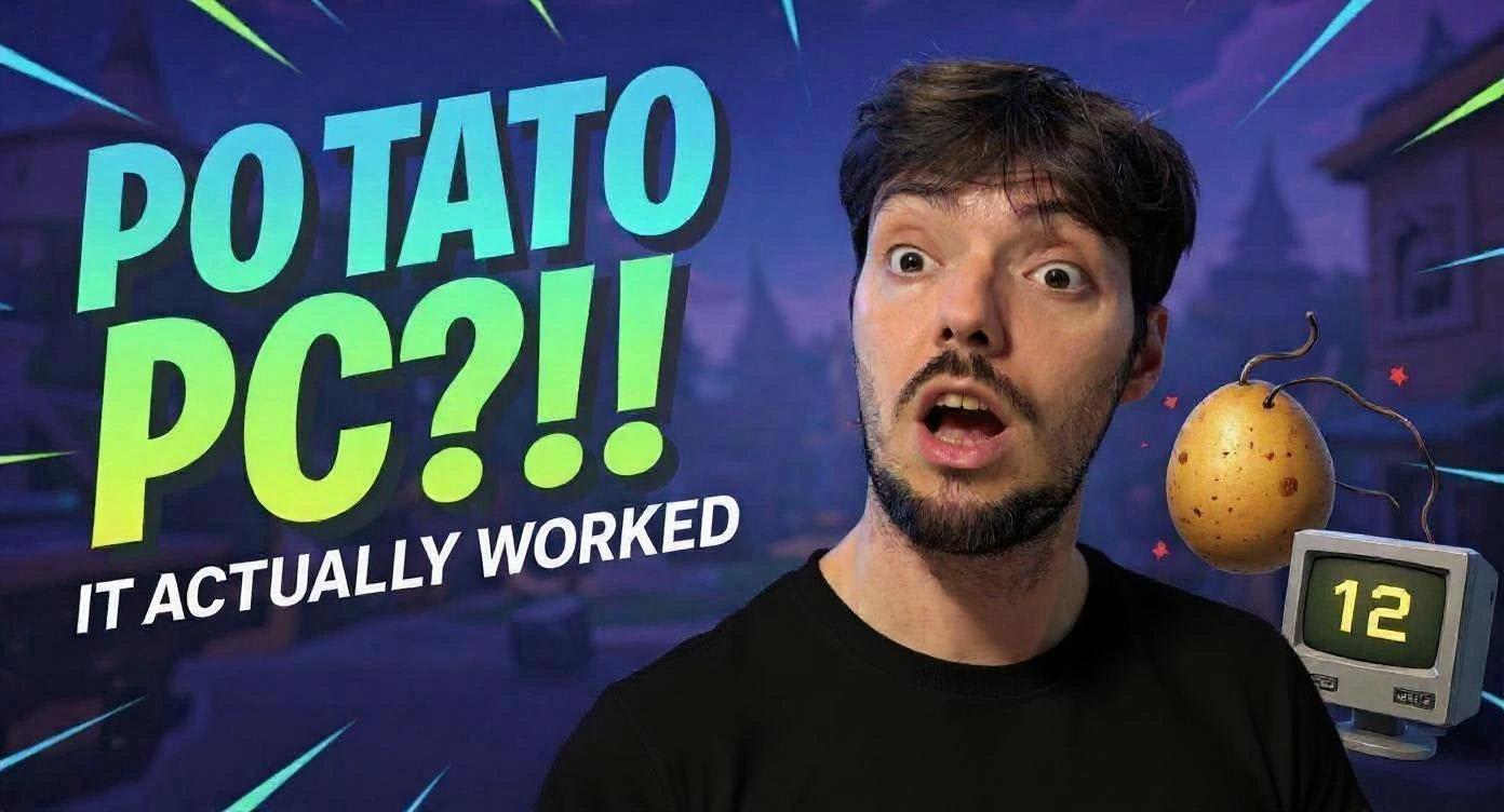 Fortnite style YouTube thumbnail example 2 Fortnite style thumbnail example 2 - High-impact YouTube thumbnail design