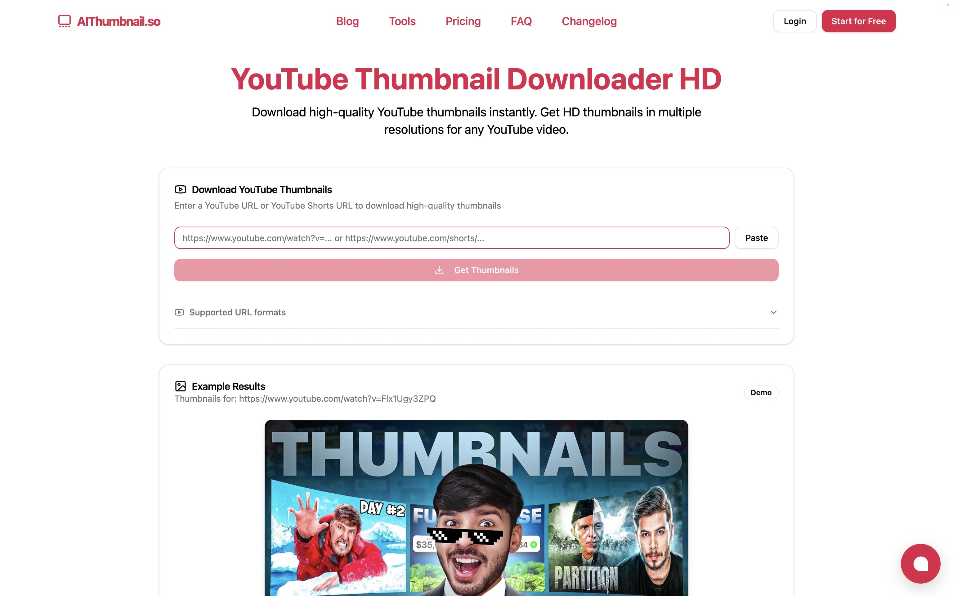 New Free Tool: YouTube Thumbnail Downloader HD