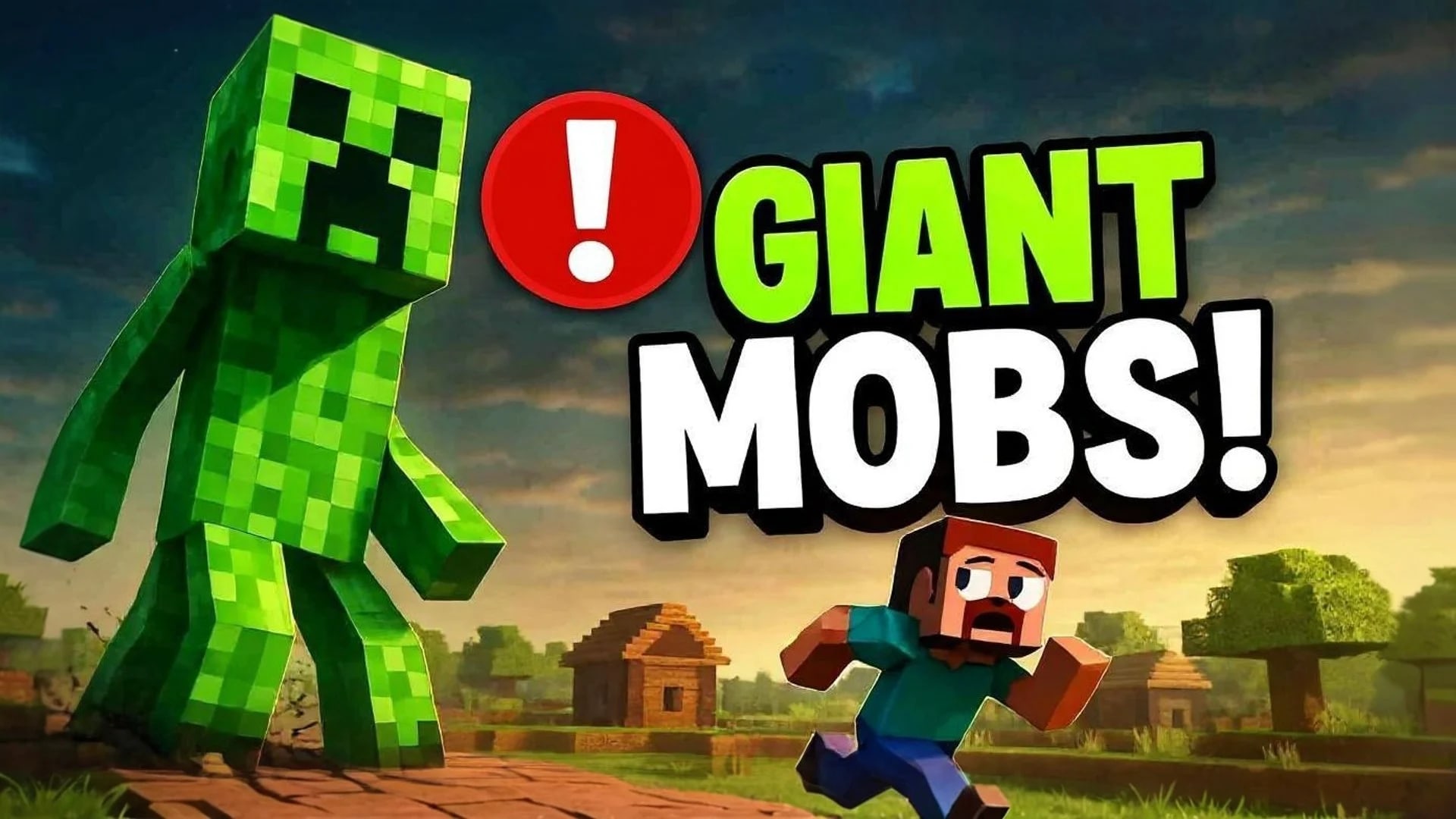 Minecraft style YouTube thumbnail example 4 Minecraft style thumbnail example 4 - High-impact YouTube thumbnail design