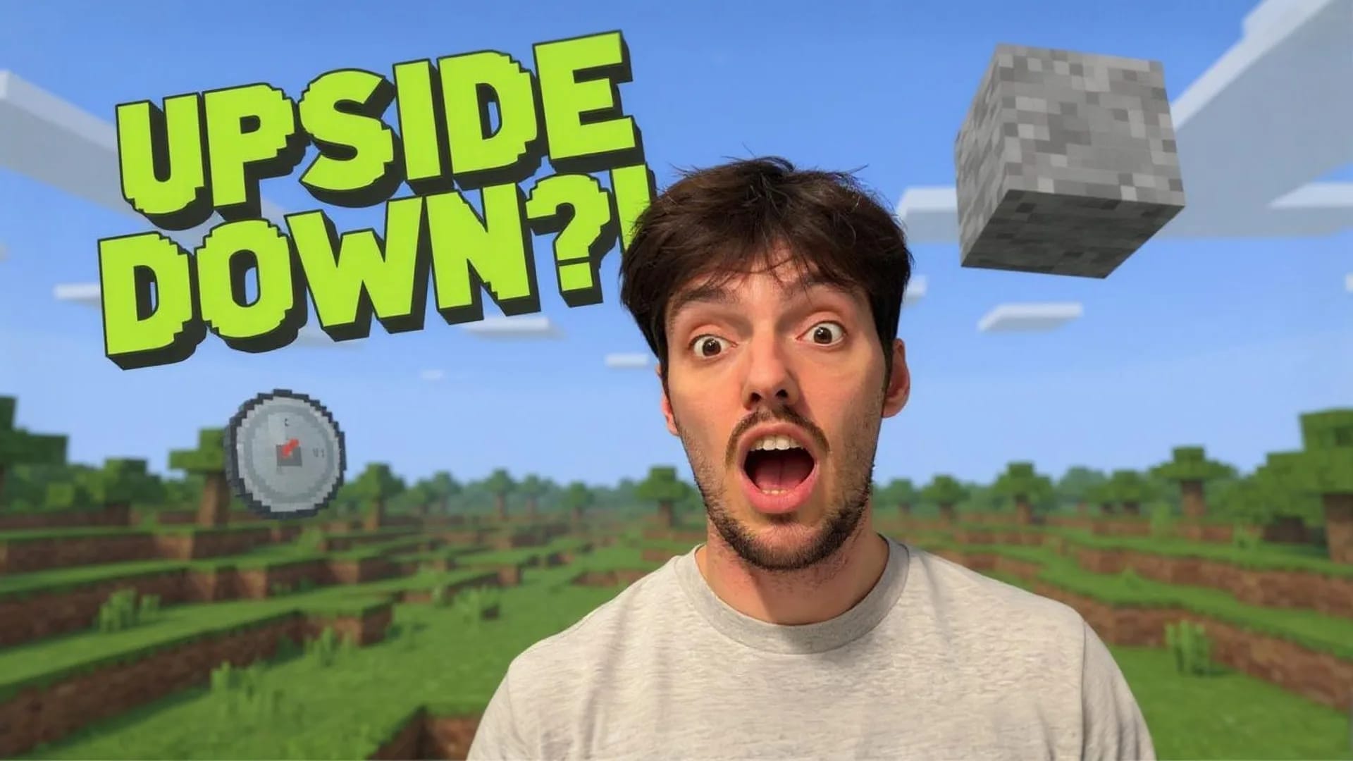 Minecraft style YouTube thumbnail example 1 Minecraft style thumbnail example 1 - High-impact YouTube thumbnail design