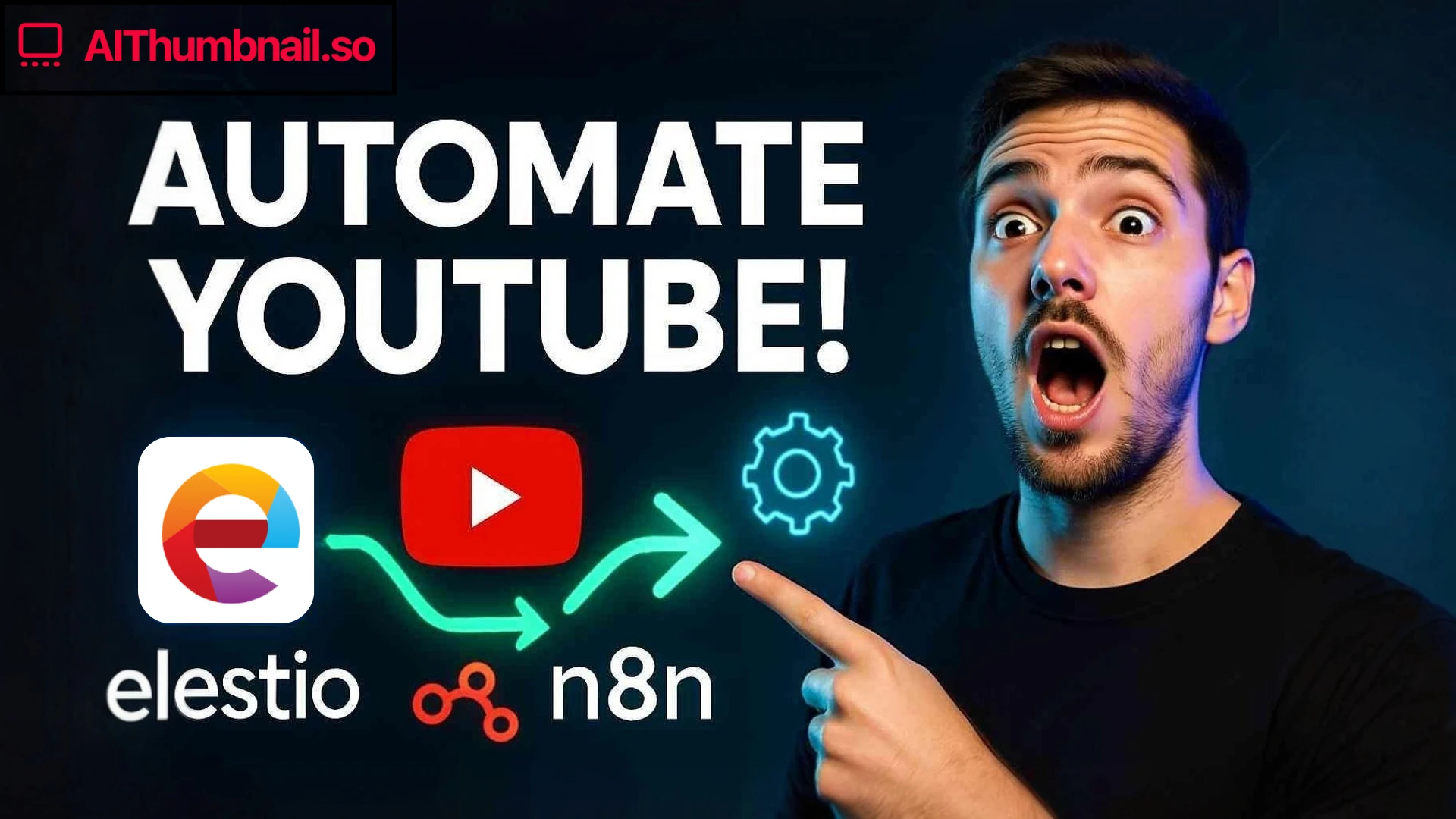 How AIThumbnail.so Runs Automated YouTube Workflows on Elestio with n8n