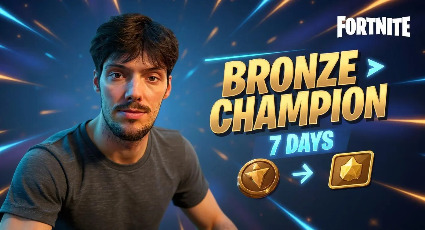 Fortnite Gaming Thumbnail #3
⏳ "Climbing Ranks FAST: Bronze to Gold?"