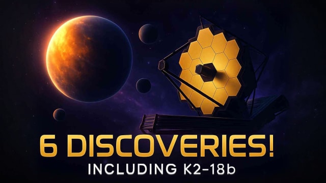 Webb Telescope Mystery - Space science YouTube thumbnail with mysterious vibe Webb Telescope Mystery - Space science YouTube thumbnail with mysterious vibe