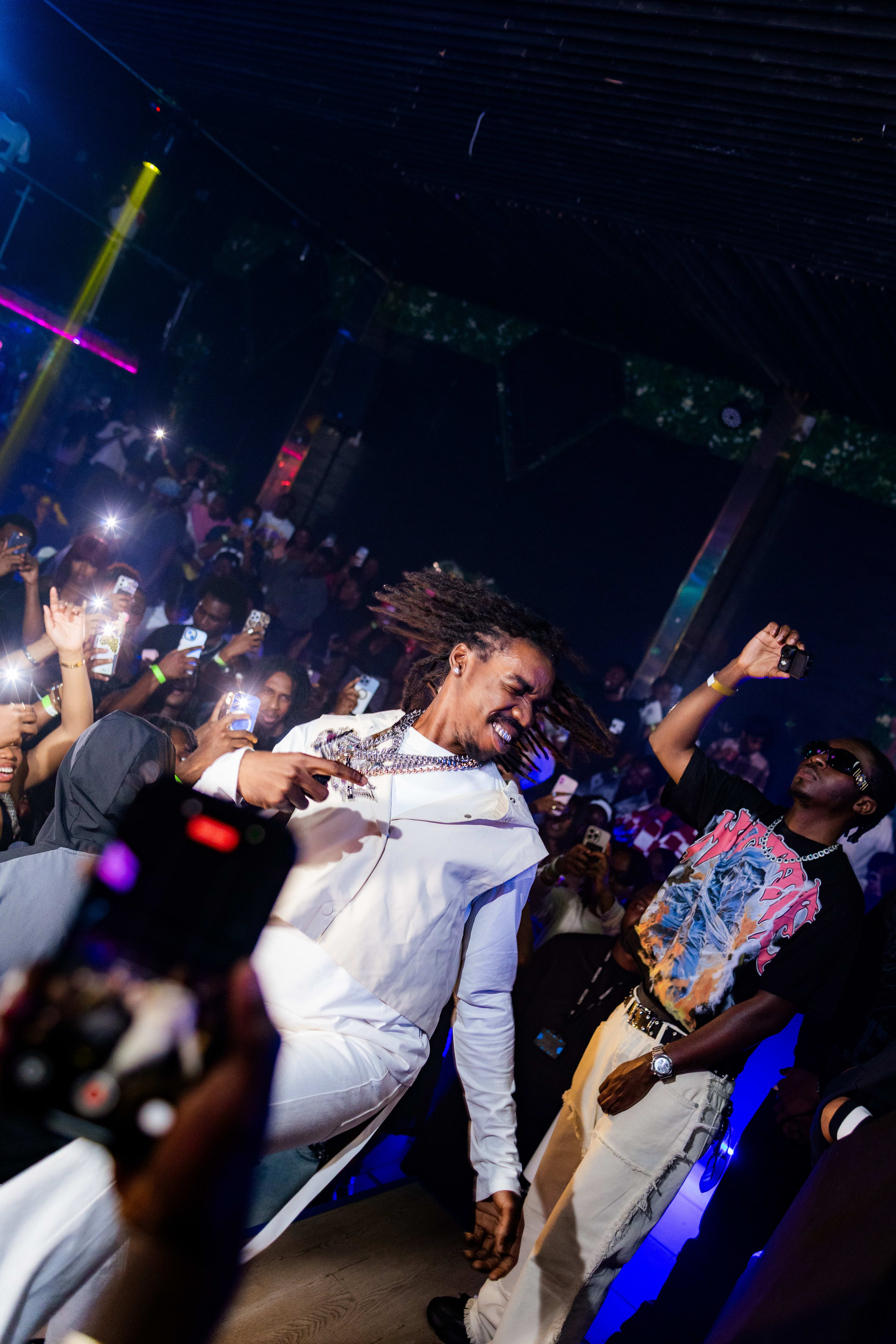 A Hype Haus crowd