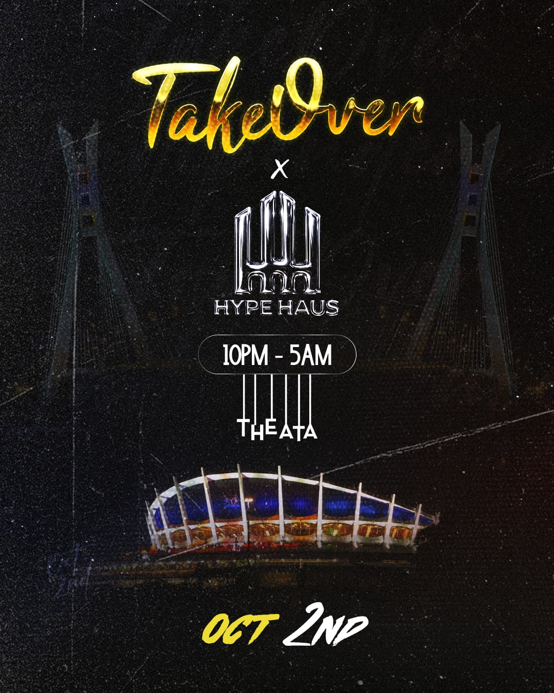Takeover and Hypehaus Nigerian Independence Special poster