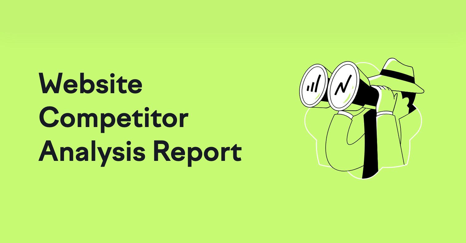 Website Competitor Analysis Report