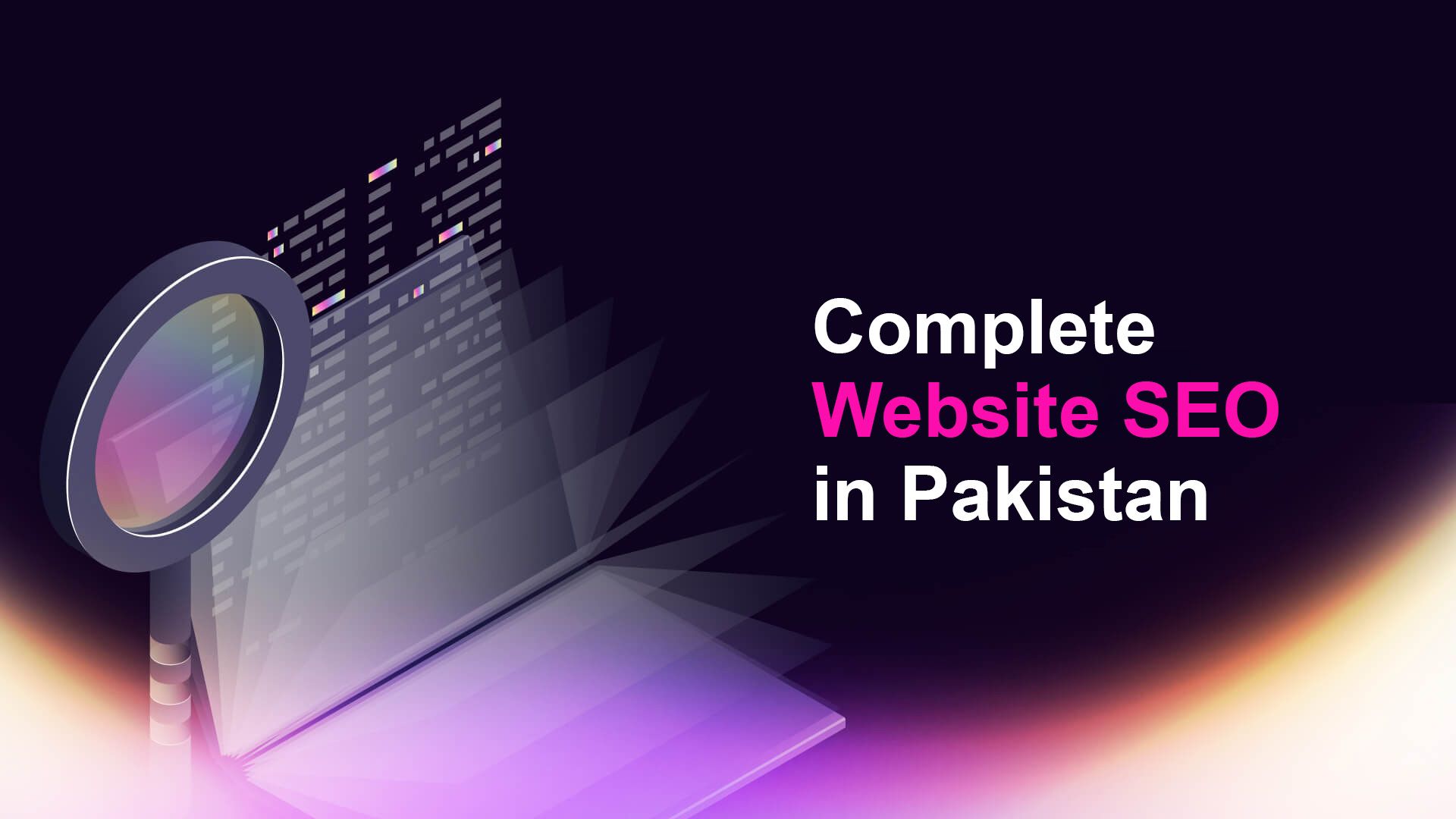 Complete Website SEO in Pakistan