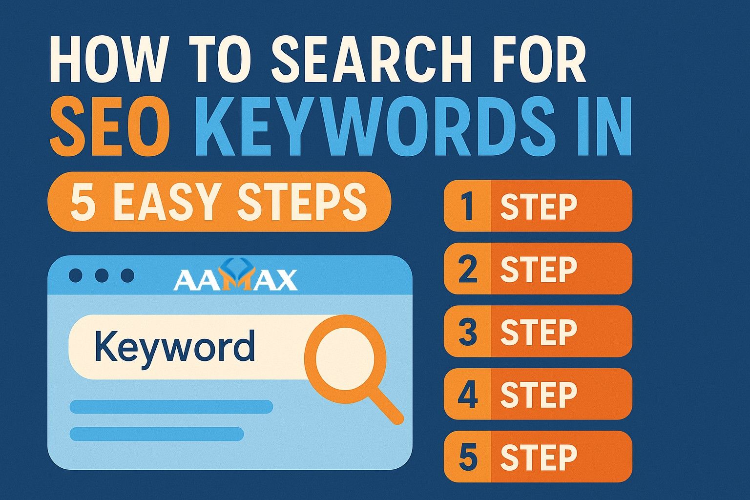 How to Search for SEO Keywords in 5 Easy Steps
