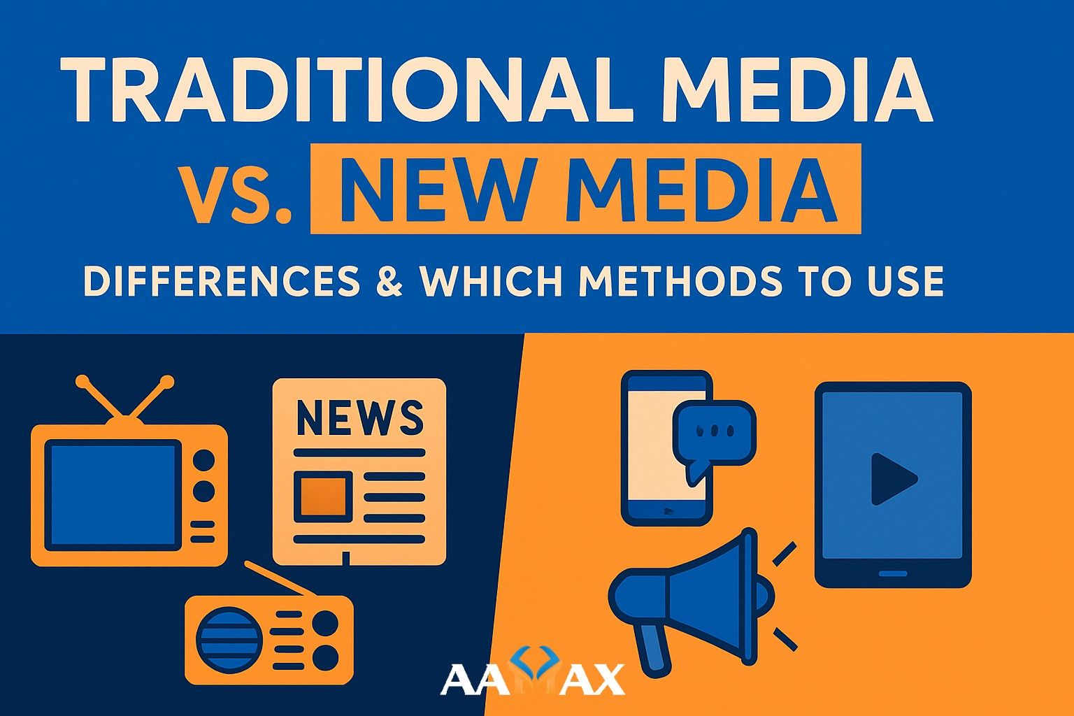 Traditional Media vs. New Media: Differences & Which Methods To Use