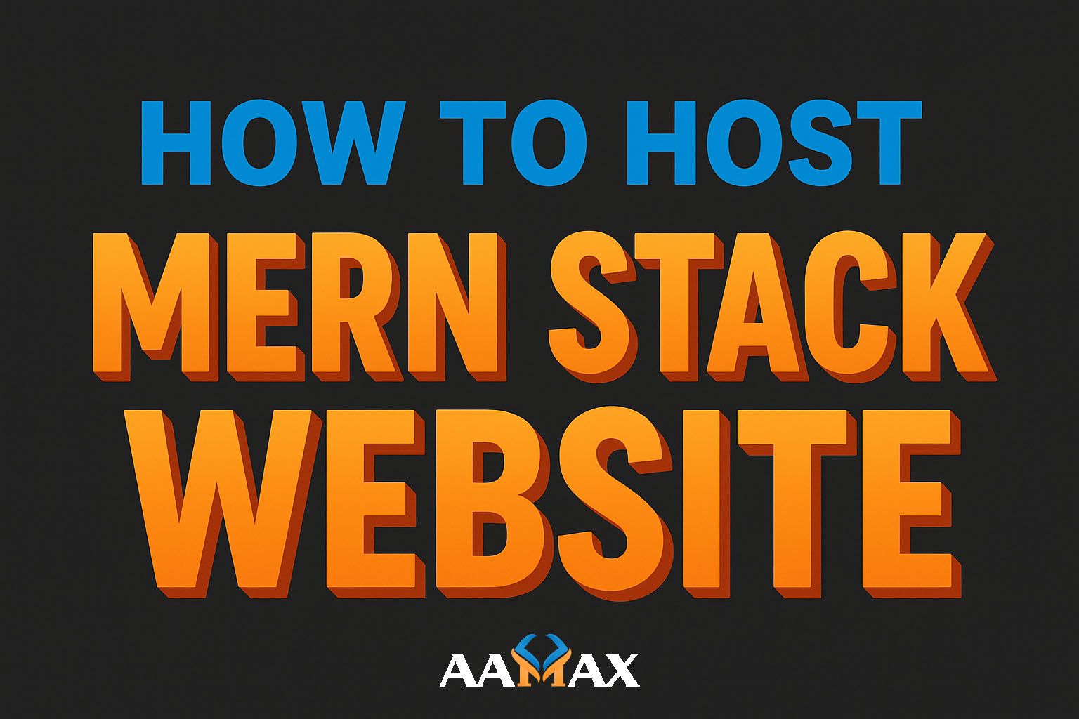 How To Host MERN Stack Website