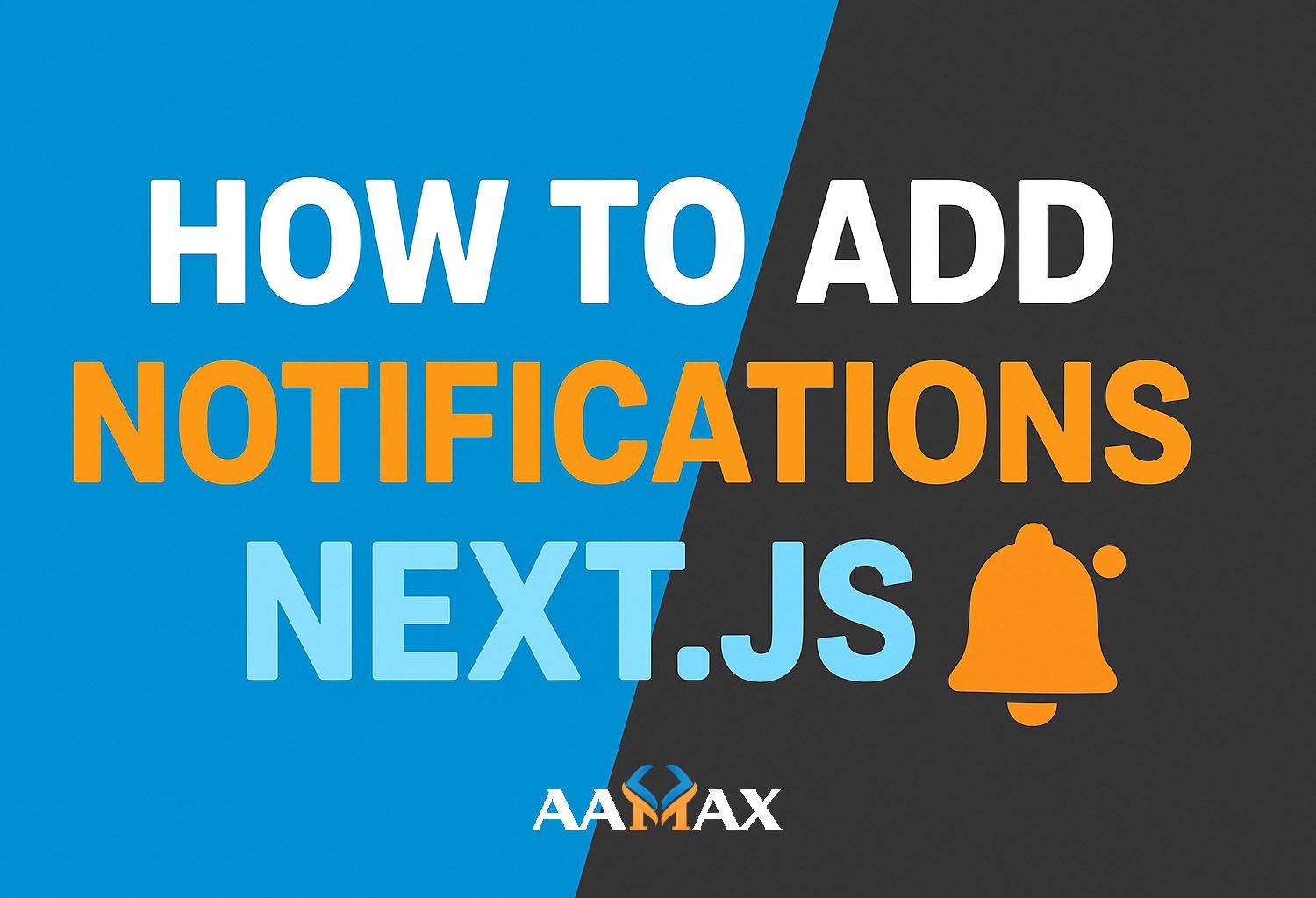 How To Add Notifications next.js