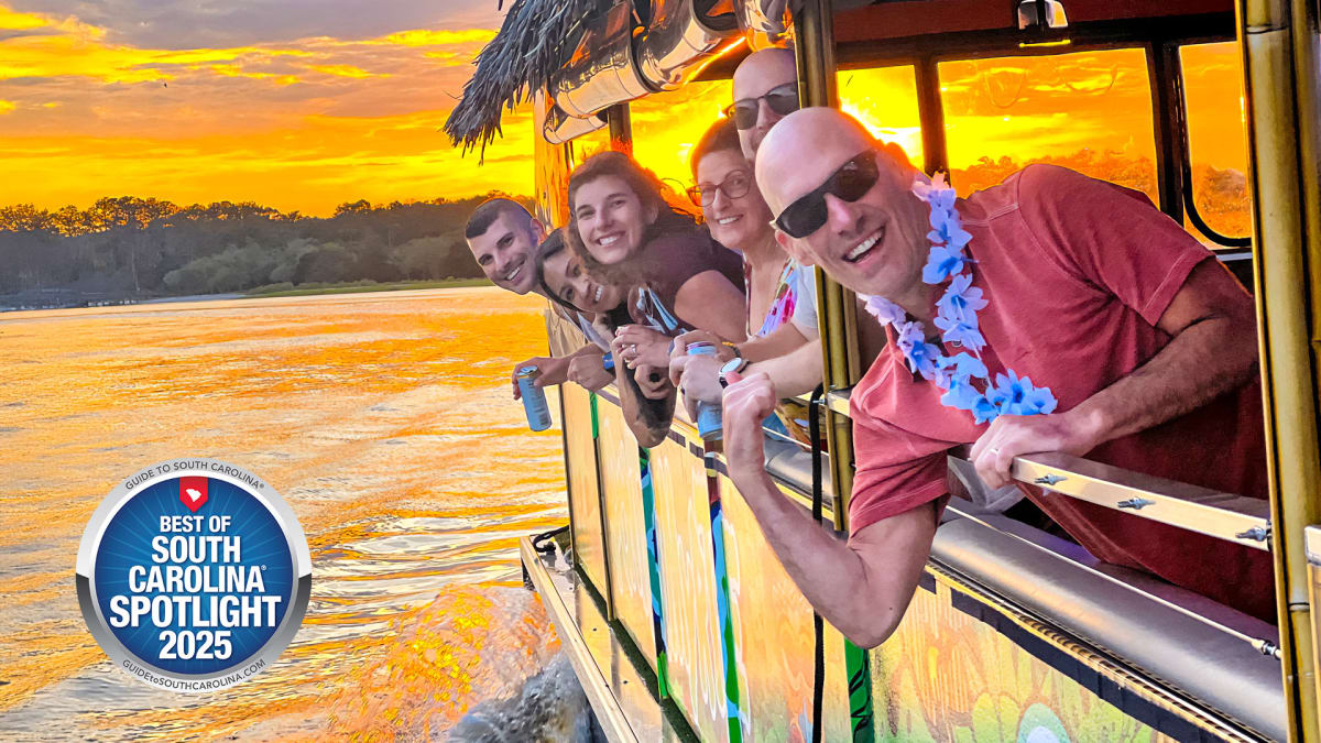 The Tiki Boat That Parties All Year!