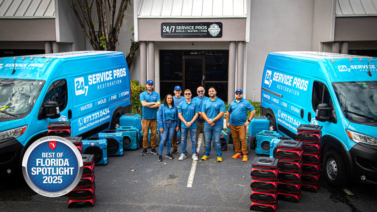 Water Damage Restoration You Can Count On, Day or Night