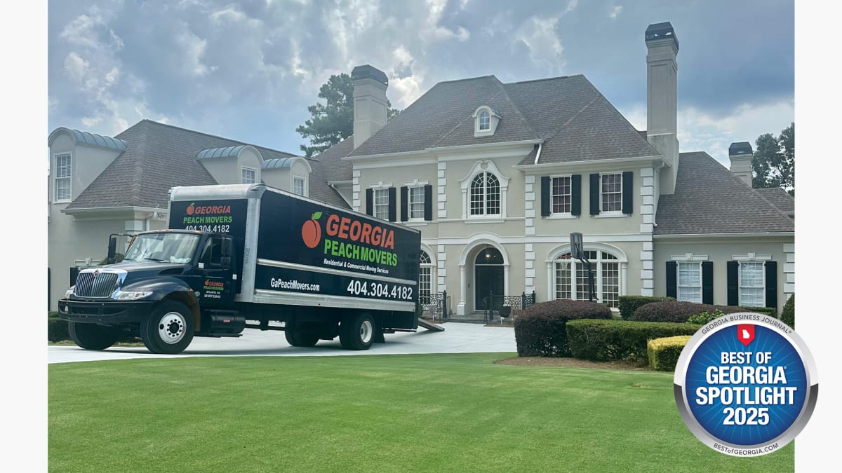 Georgia Peach Movers Earns 2025 Best of Georgia Award for Excellence in Residential and Commercial Relocation