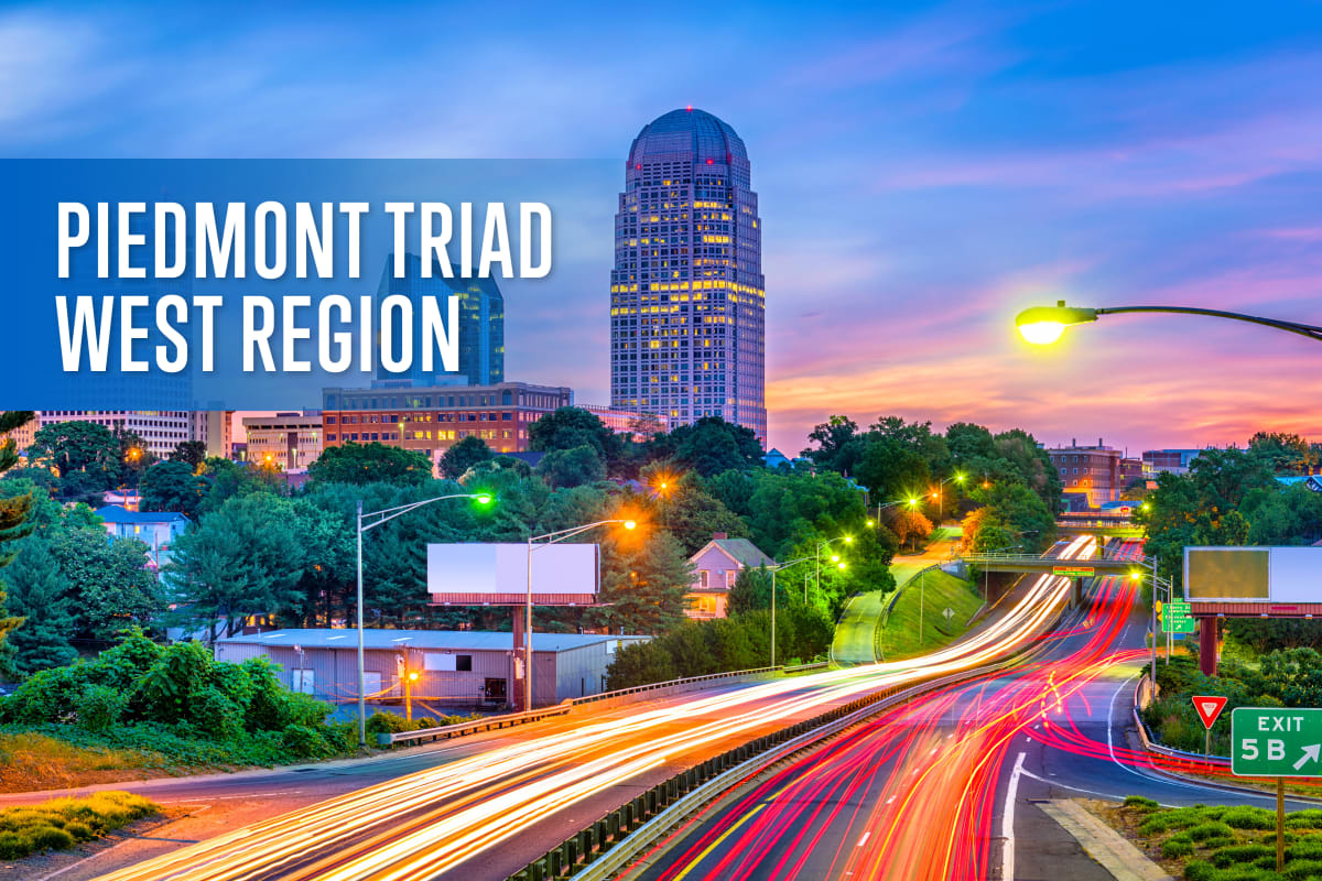 Guide to North Carolina - Piedmont Triad West Region