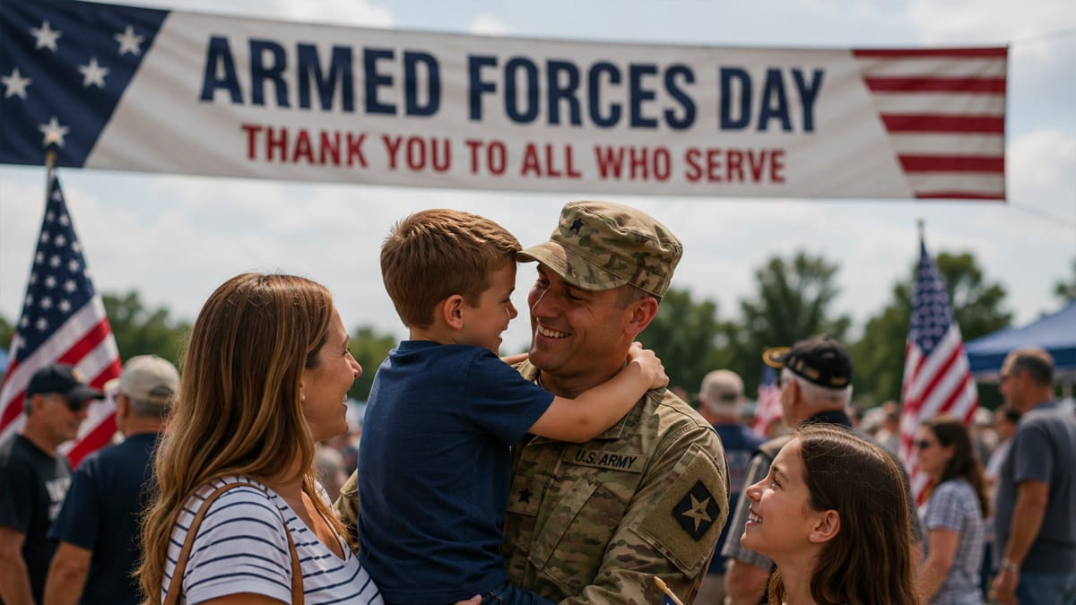 A Day of Salutes and Service