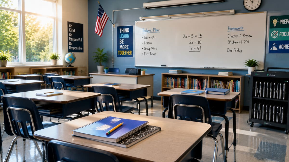 School Starts Without the Scroll!