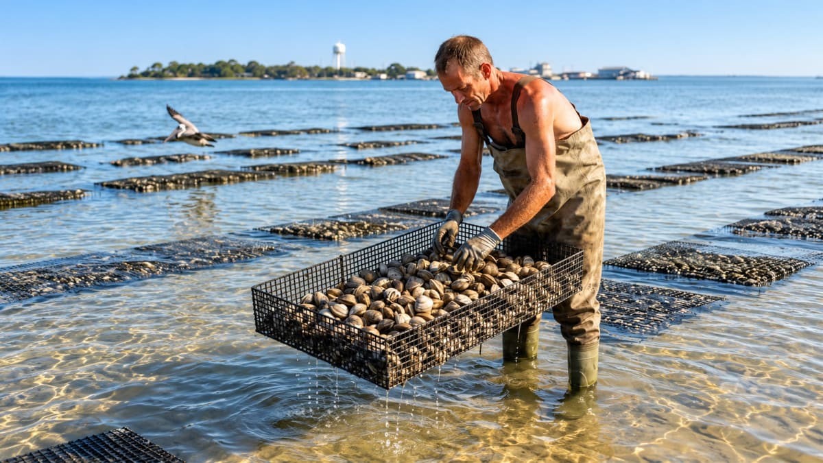 Clams Are Crops. Who Knew?