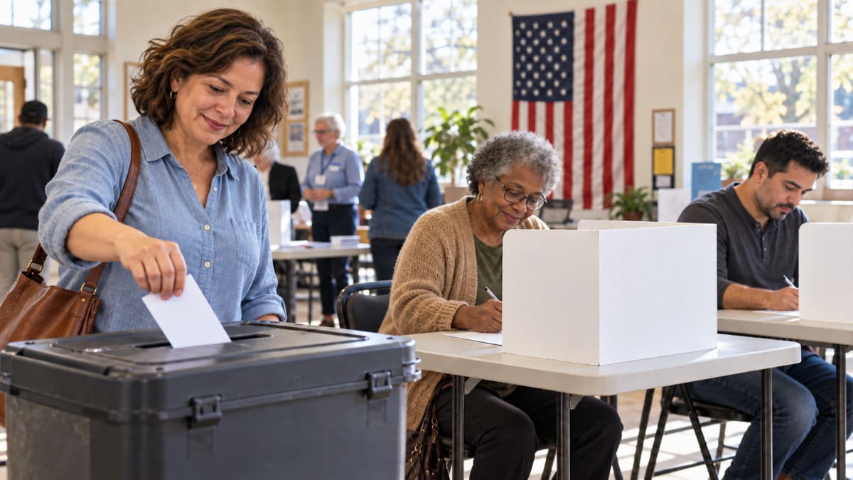 Keys. ID. Polling Place. Go!