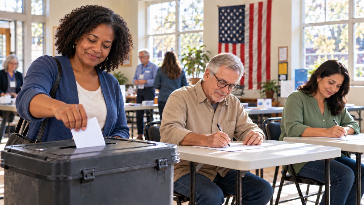 Polls Open. Questions Answered!