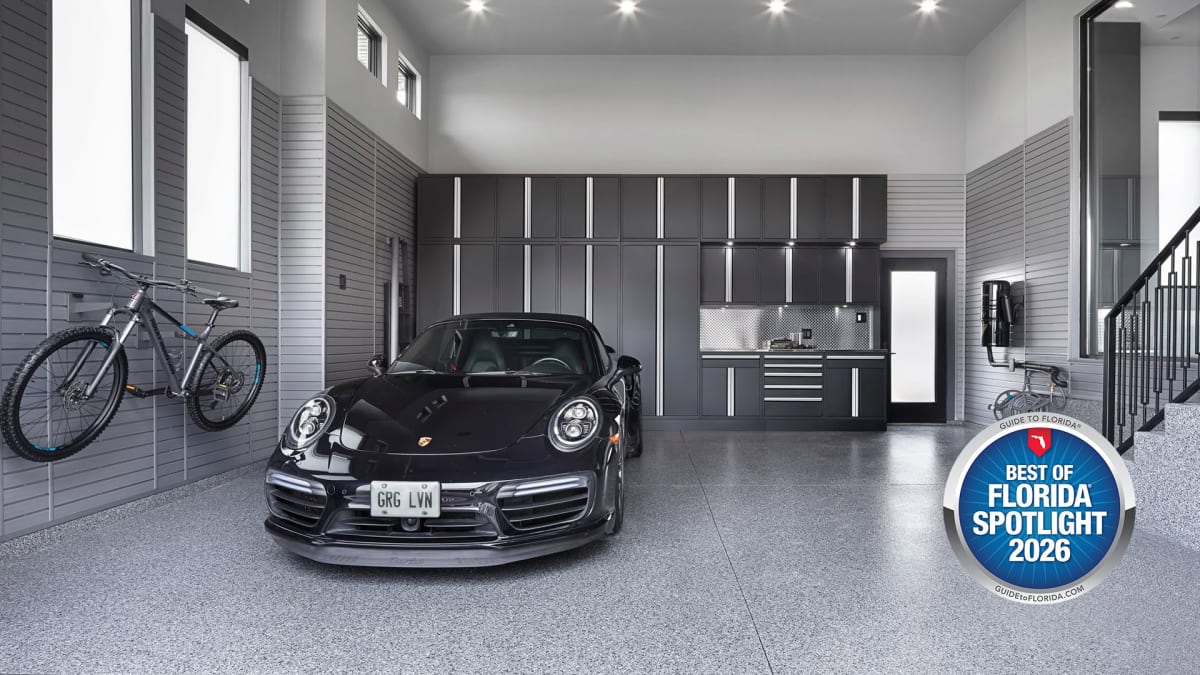 The Garage Gets a Grand Entrance