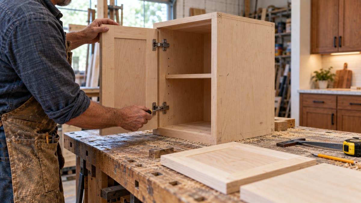 From Raw Wood to Finished Kitchen