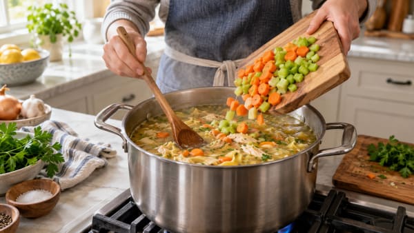 Stock Up & Simmer Down!