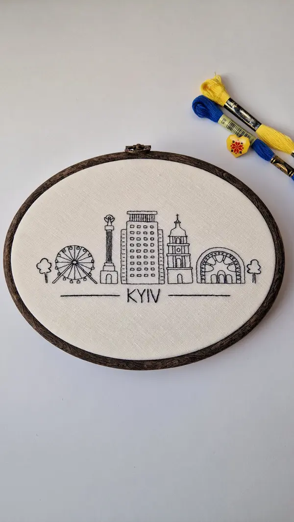Фото Вишивка 'Київ, Україна' - головне зображення