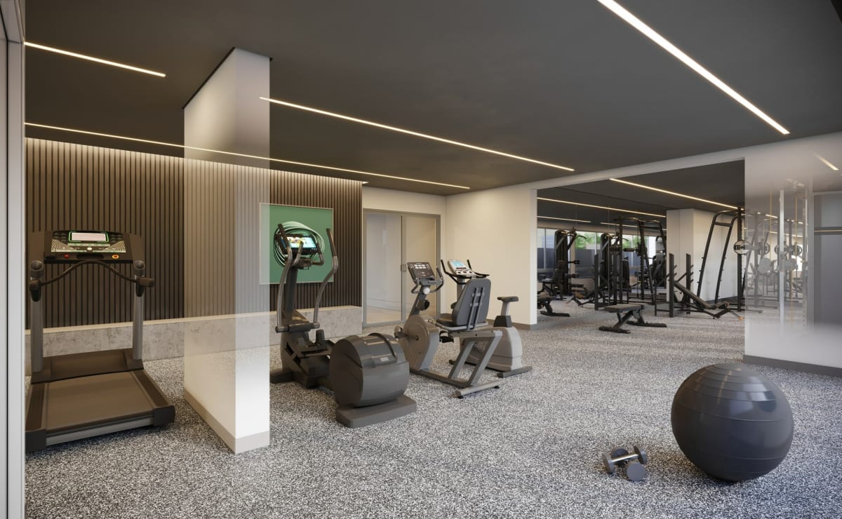 Perspectiva artística do fitness