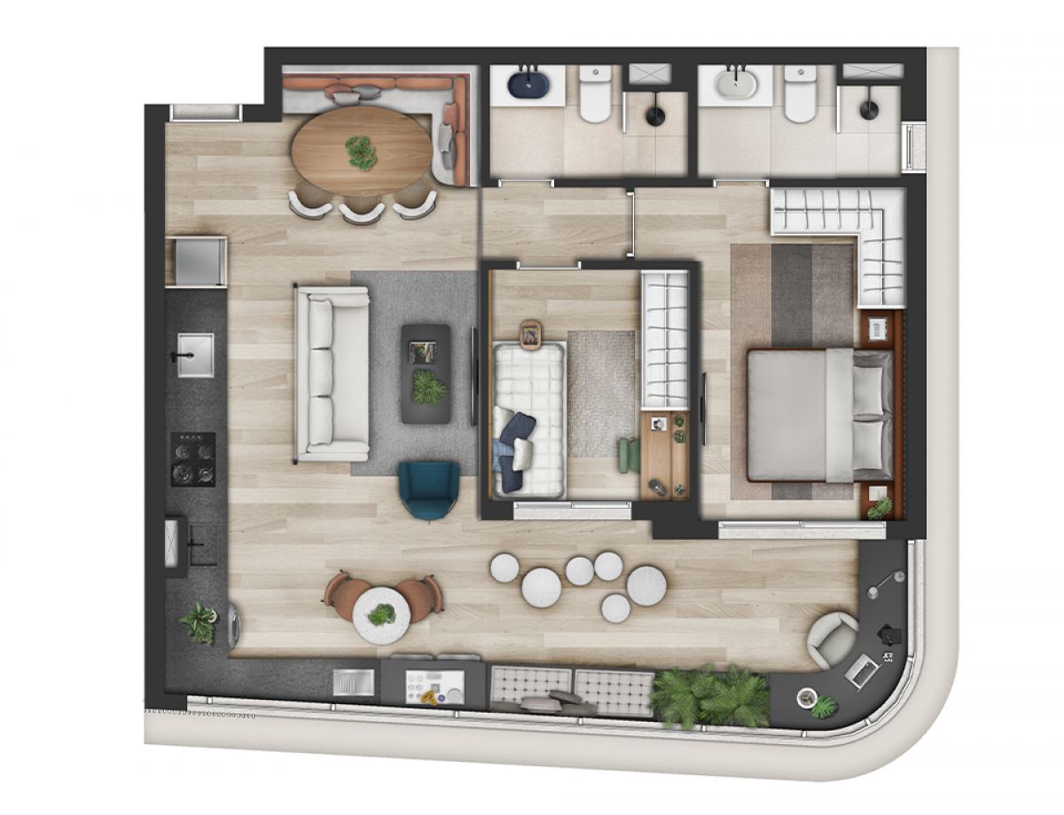 Planta 2 dorms